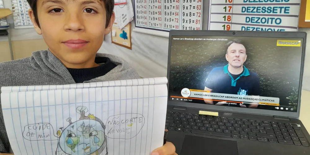 A aula do Vamos Ler foi base importante dos estudos da turma