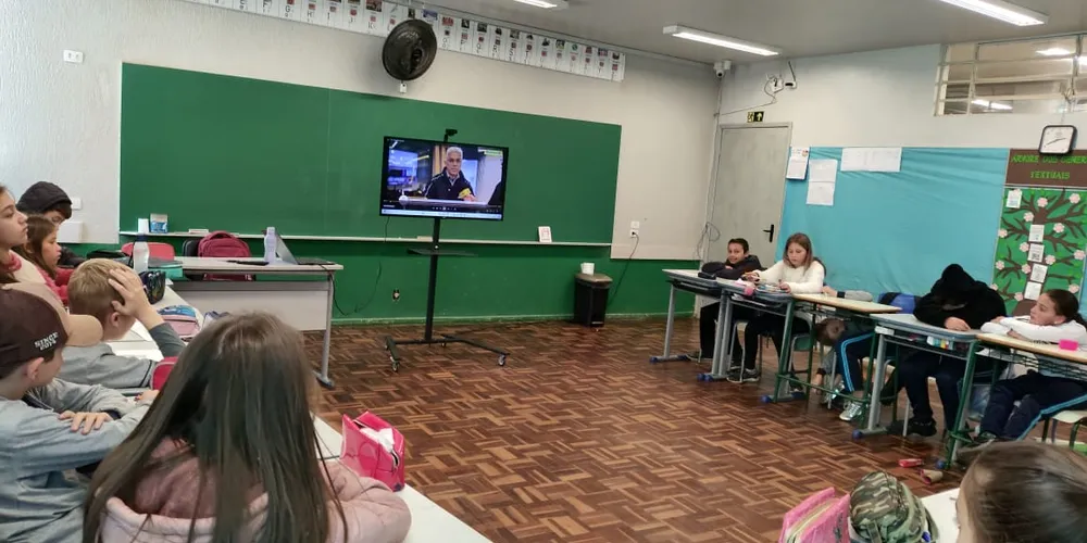 O conteúdo especial do Vamos Ler em formato de videoaula foi base importante para os estudos da turma