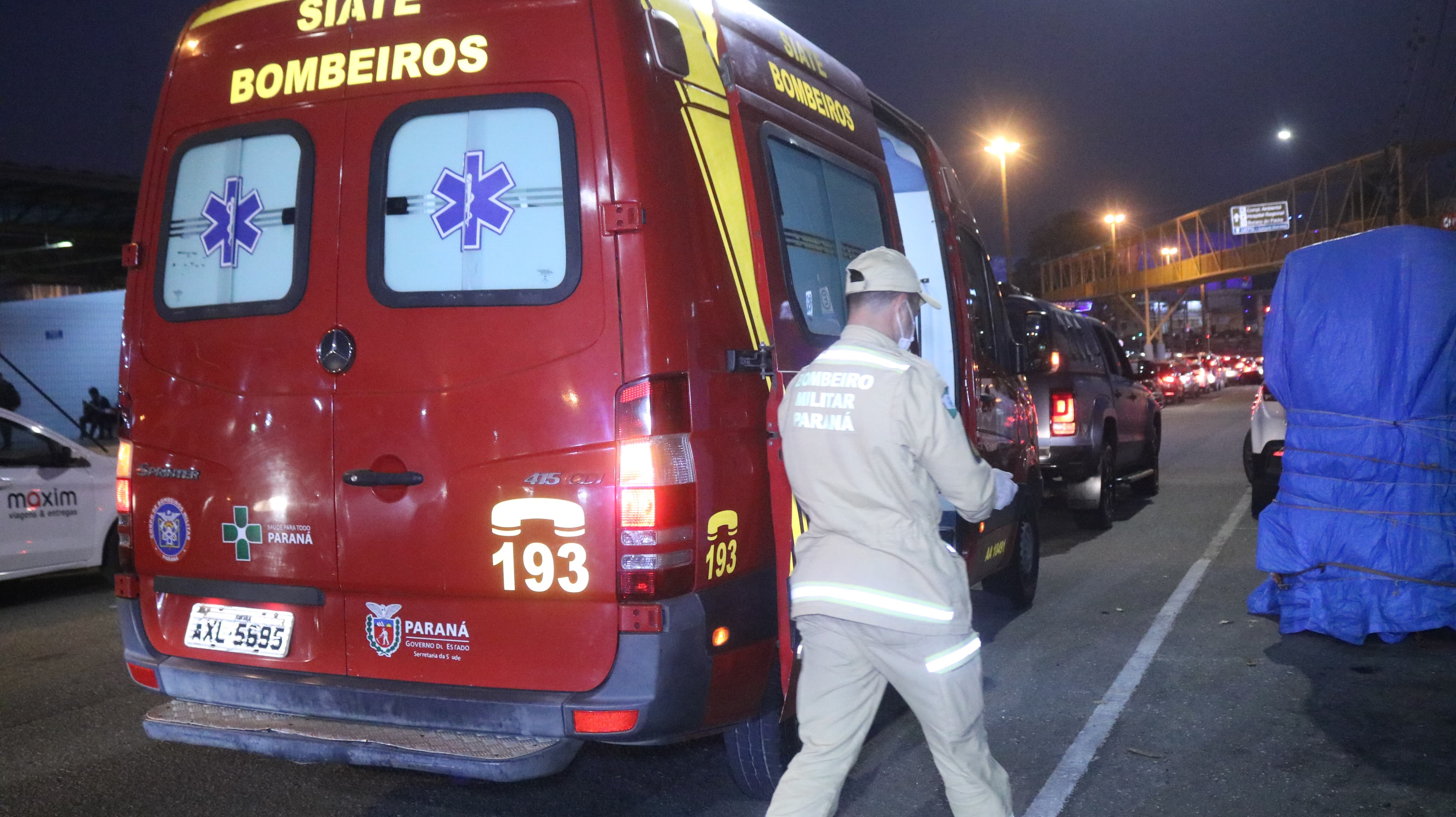 O Siate foi acionado para a ocorrência