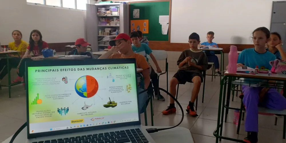 O conteúdo em formato de videoaula foi uma importante base para os estudos da turma
