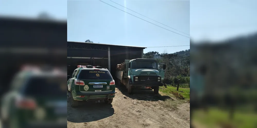 O homem estocava lenhas sem possuir autorização ambiental