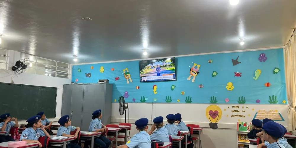 A aula do Vamos Ler em parceria com a Brasilcap foi parte importante dos estudos da turma