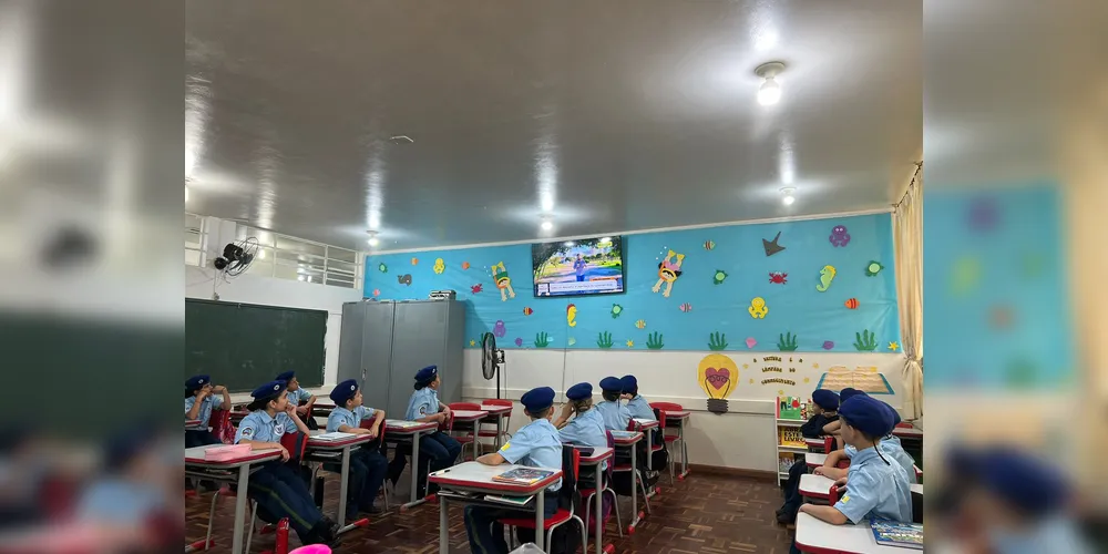 A aula do Vamos Ler em parceria com a Brasilcap foi parte importante dos estudos da turma