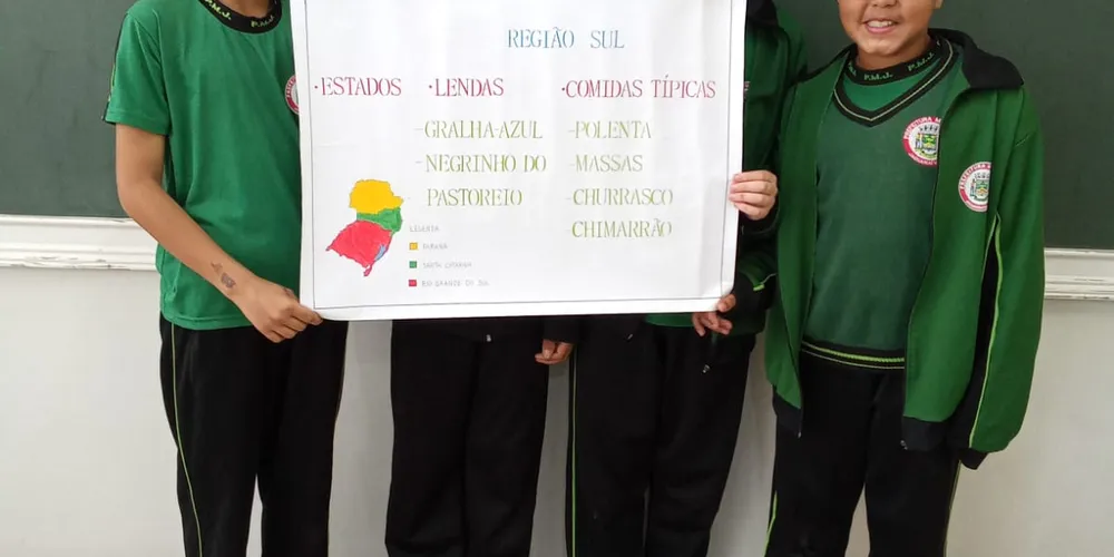 Estudantes puderam colocar nos cartazes seu aprendizado