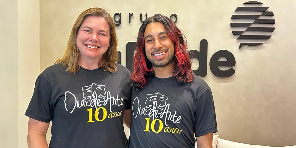 Michella França e David Dias, fundadores do Grupo Dia de Arte, falam sobre atrações do festival e sobre trajetória no teatro