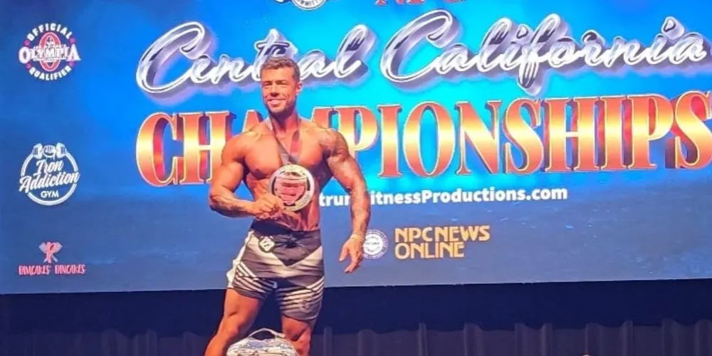 O atleta sagrou-se campeão geral da categoria ‘Men’s Physique’