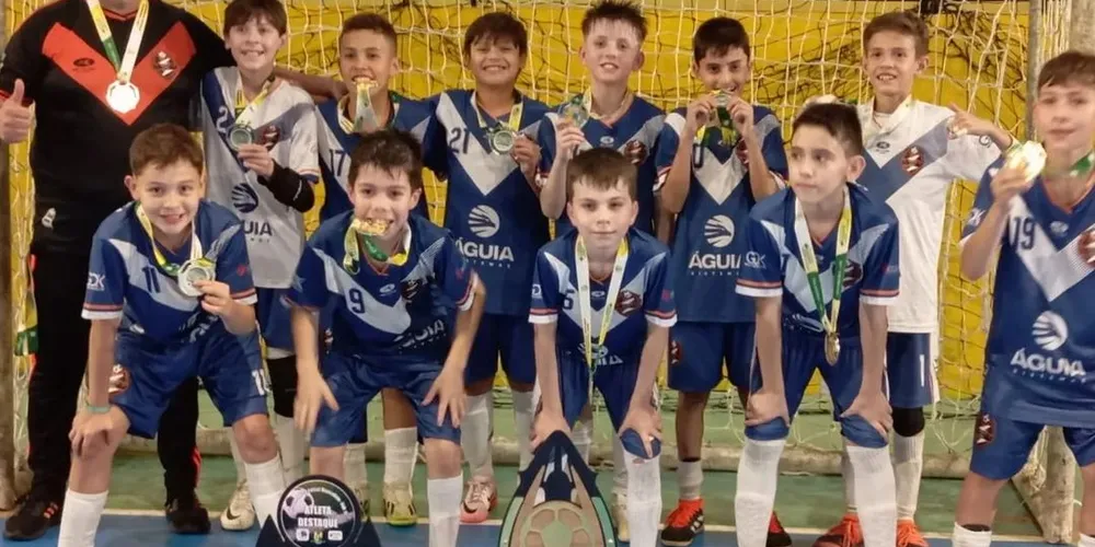 Foram três medalhas de ouro conquistadas no Desafio AMCG