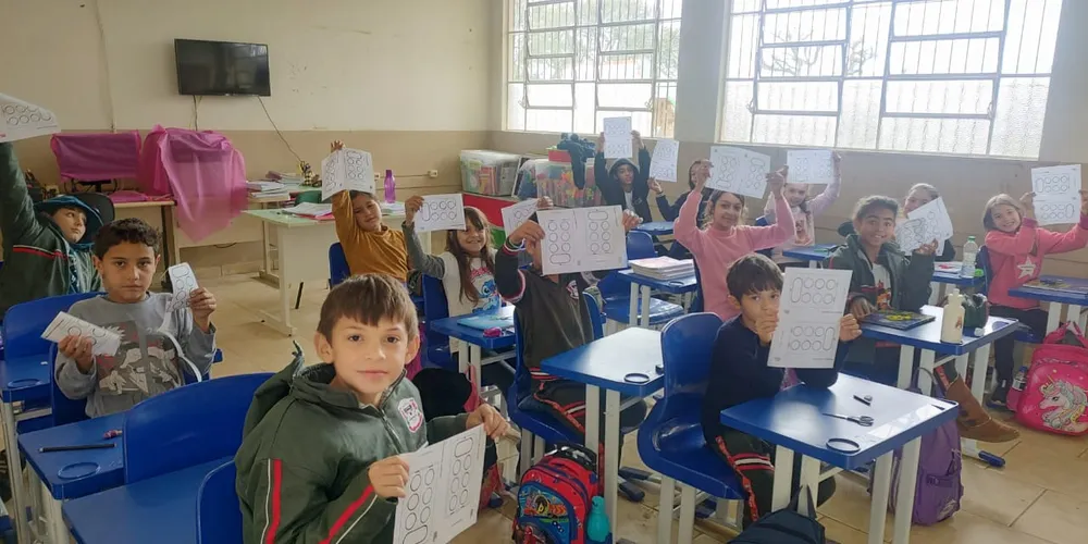 Iniciativa envolveu todas as turmas do Ensino Fundamental I