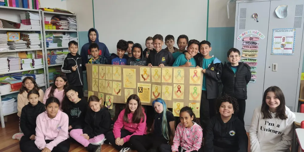 A atividade engajou os educandos, gerando conversas sobre o tema com familiares e funcionários da escola