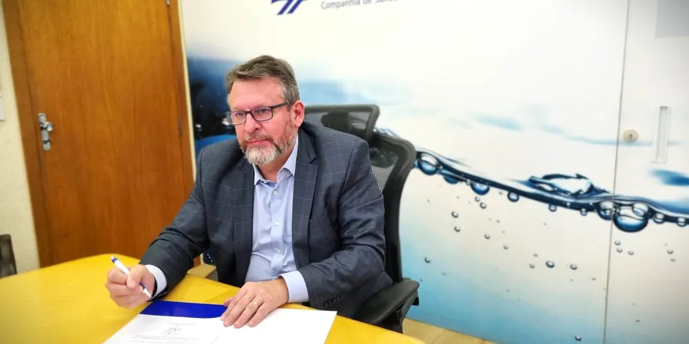 Wilson Bley Lipski, presidente da Companhia de Saneamento do Paraná