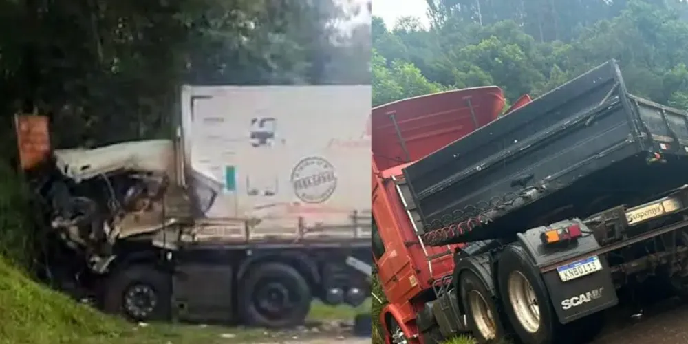 O acidente aconteceu no trecho que passa pelo quilômetro 98 da rodovia