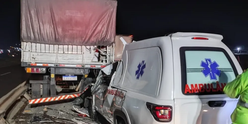 Homem morre em acidente com veículo da prefeitura de Arapoti