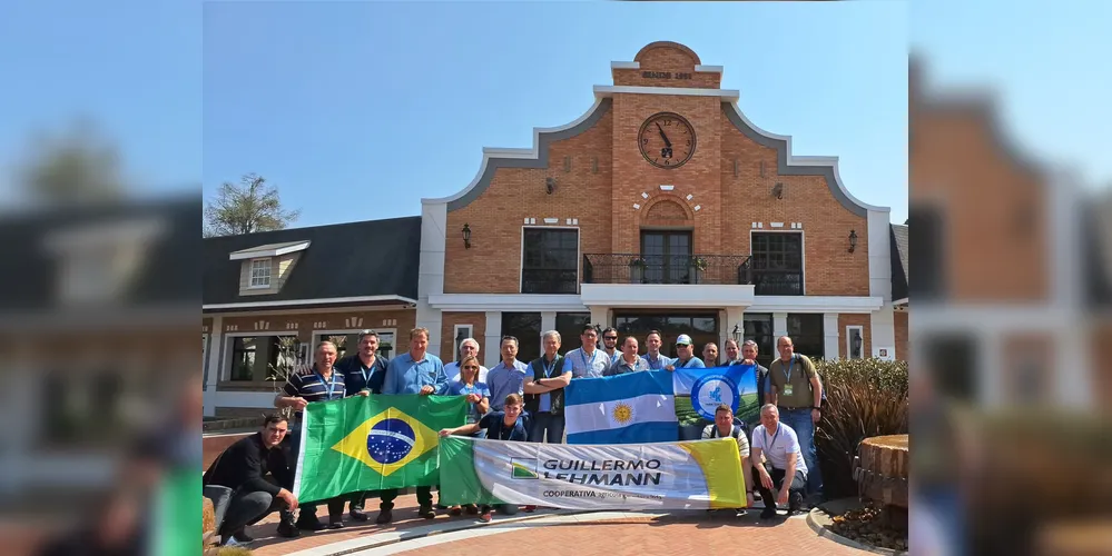 Tecnologia agropecuária e cooperativismo atraem argentinos para a região