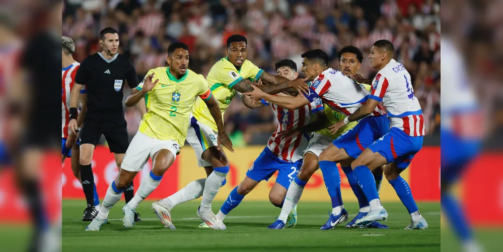 Seleção lutou, mas não teve sucesso em Assunção