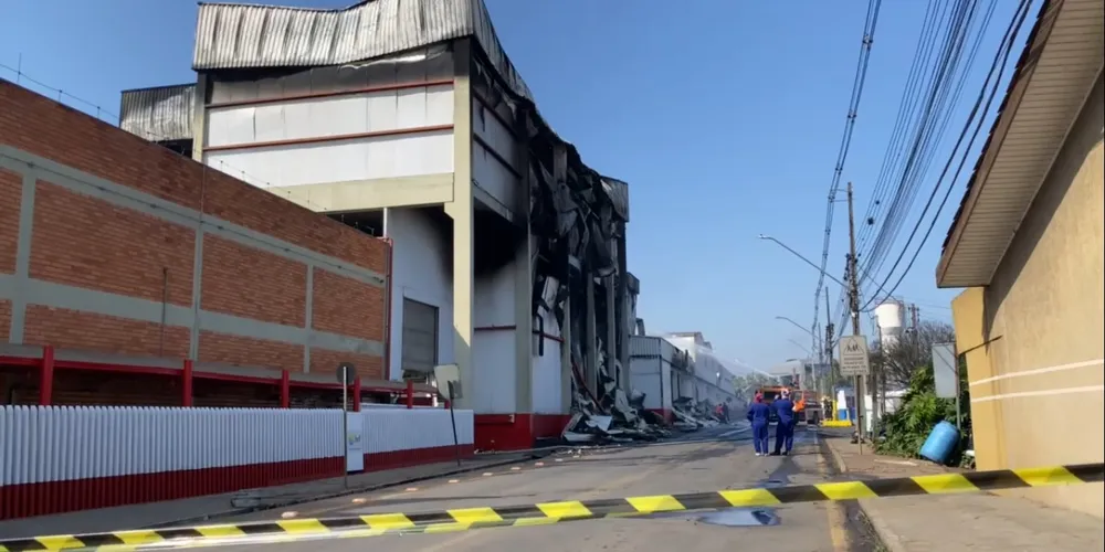 Unidade da BRF foi afetada por um incêndio