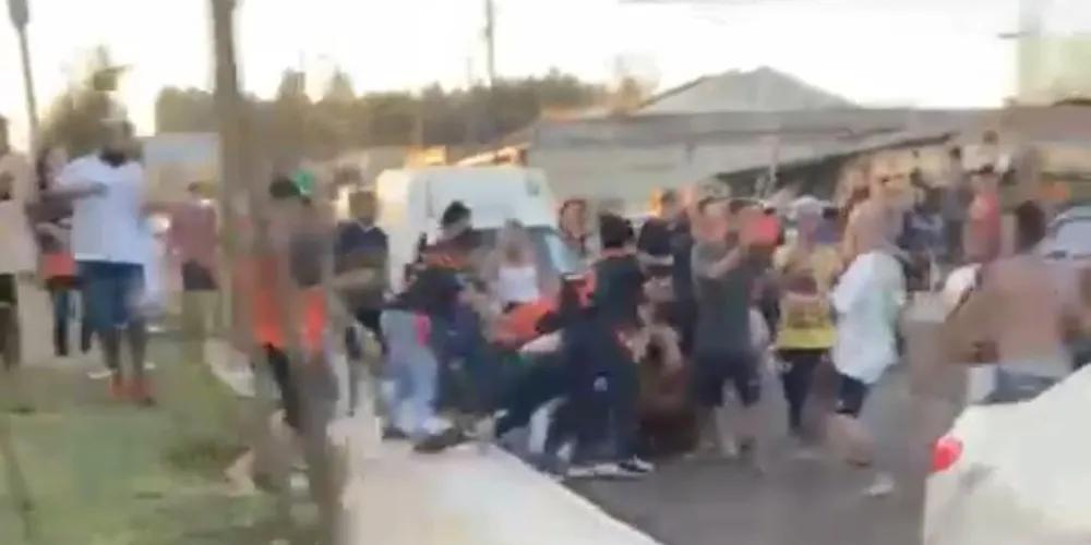 Briga aconteceu nesse domingo (21) no Jardim Castanheira