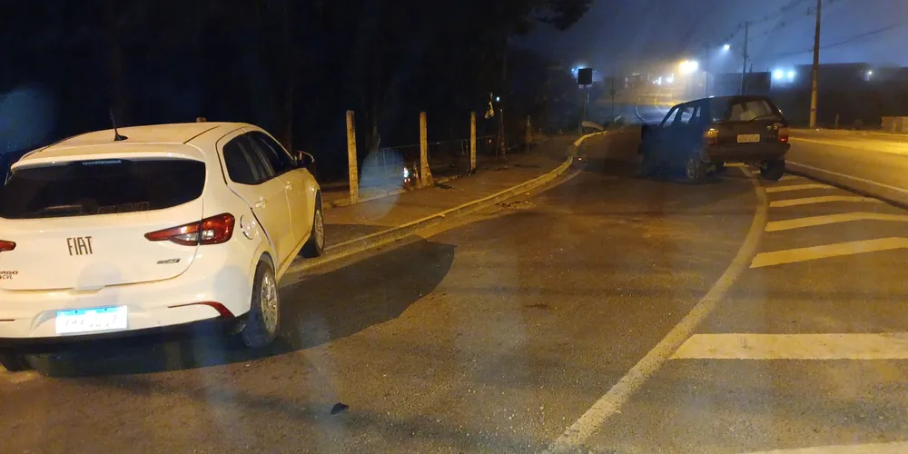 Acidente aconteceu na noite dessa sexta-feira (06)