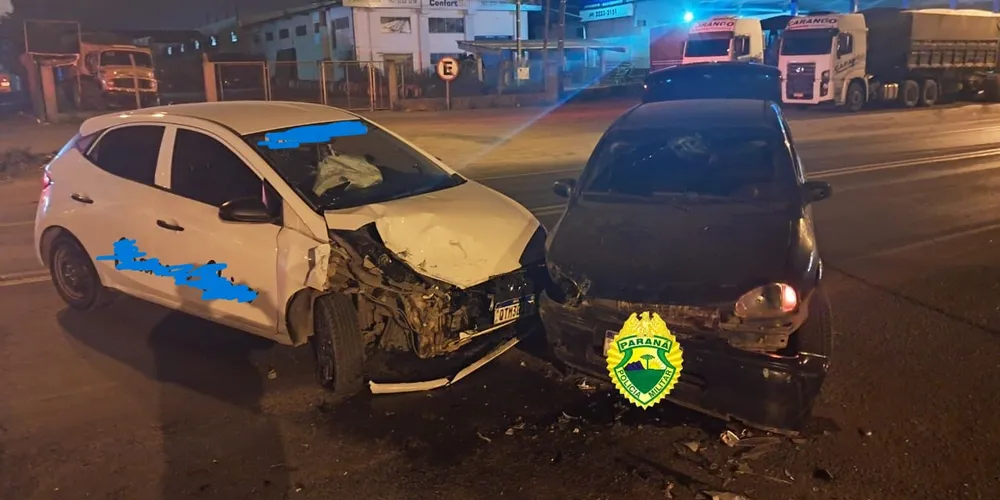 Acidente aconteceu na noite dessa segunda-feira (09)