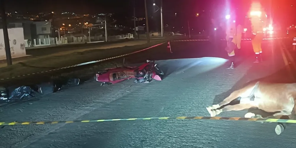 Acidente aconteceu na PR-151