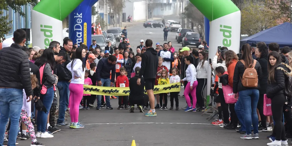 A corrida faz parte das homenagens ao santo padroeiro dos motoristas