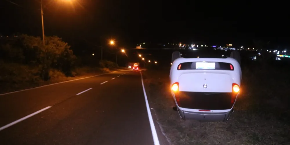 Nenhuma pessoa ficou ferida no acidente