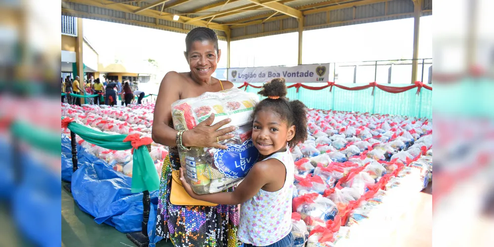 A LBV mantém ações permanentes de combate à fome