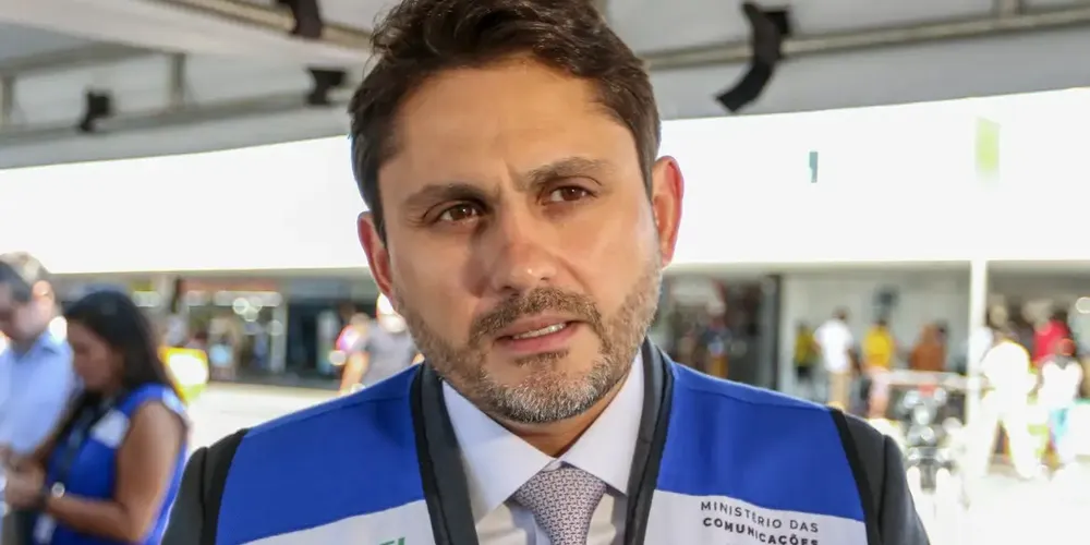 O ministro das Comunicações, Juscelino Filho, fez uma fala nesta quarta-feira.