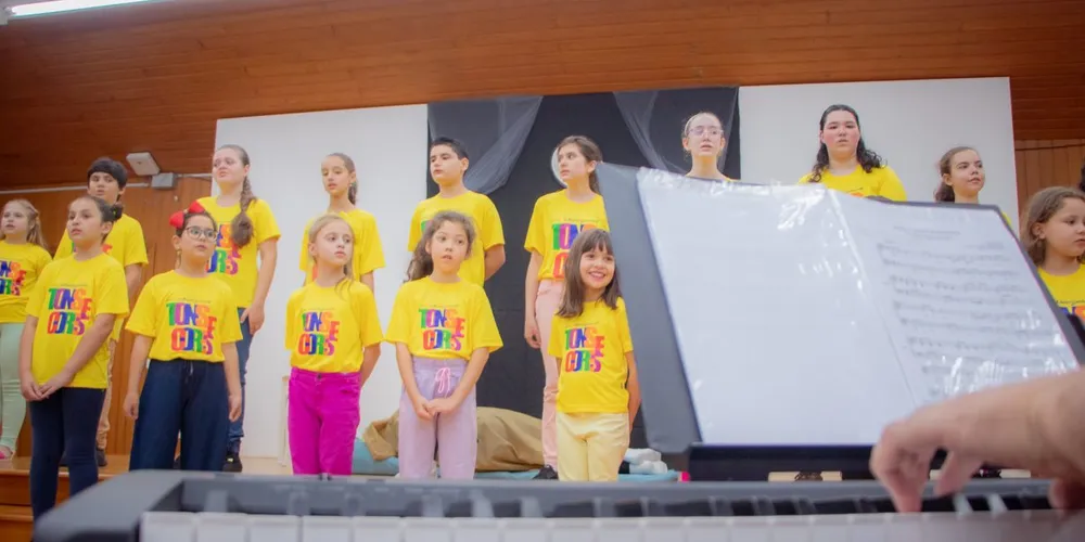 São 10 vagas disponíveis para cantores entre 7 e 13 anos