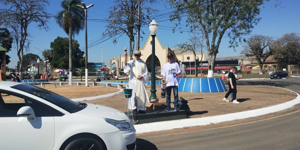 Ano passado, cerca de cinco mil veículos, de todos os tipos, receberam a bênção na Paróquia São Cristóvão