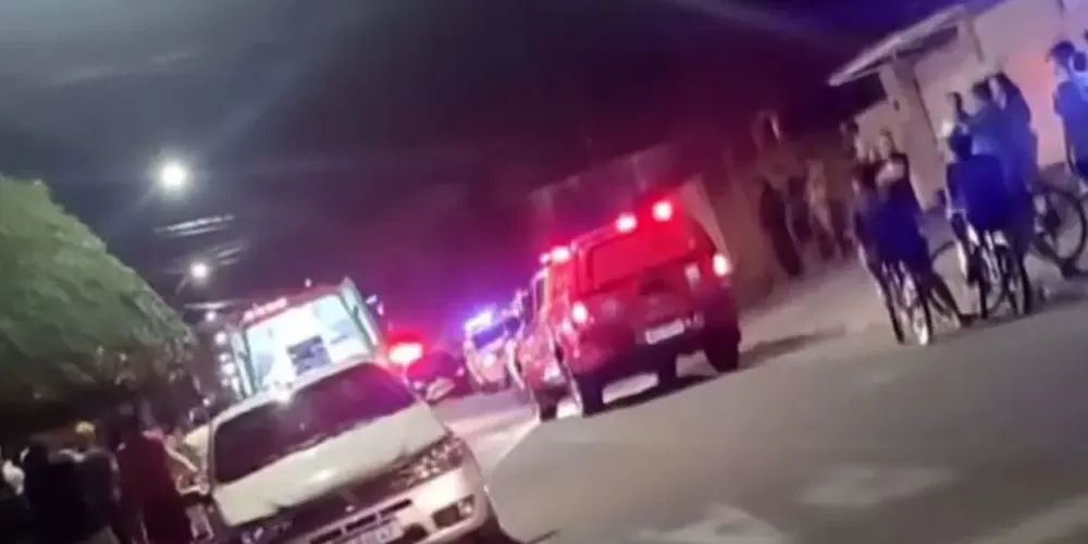 No local do crime, os policiais militares encontraram estojos de pistola calibre 9 milímetros