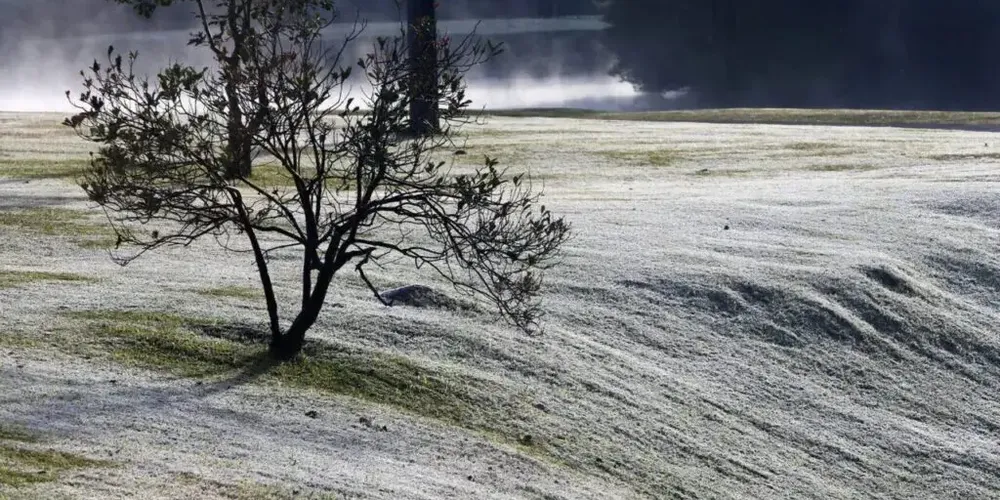Termômetros cairão para temperaturas negativas e aumentará o risco de geada