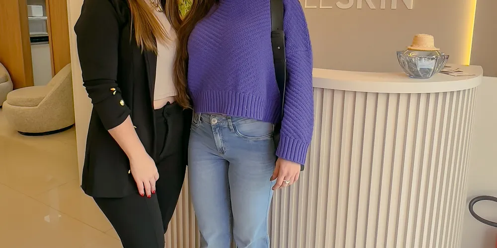 Nesta semana agendei um horário com a esteticista Monique Baitala para uma avaliação personalizada.