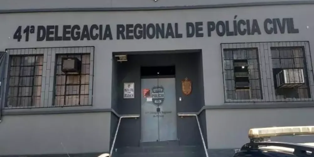 Suspeito foi encaminhado para a Delegacia de Irati