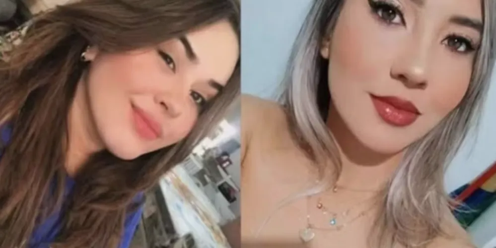 Rayane Alves (esquerda) e Rithiele Alves (direita) foram torturadas até a morte