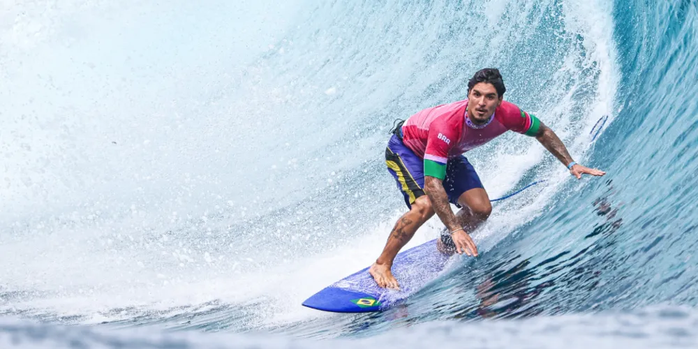 Gabriel Medina teve a maior nota do dia