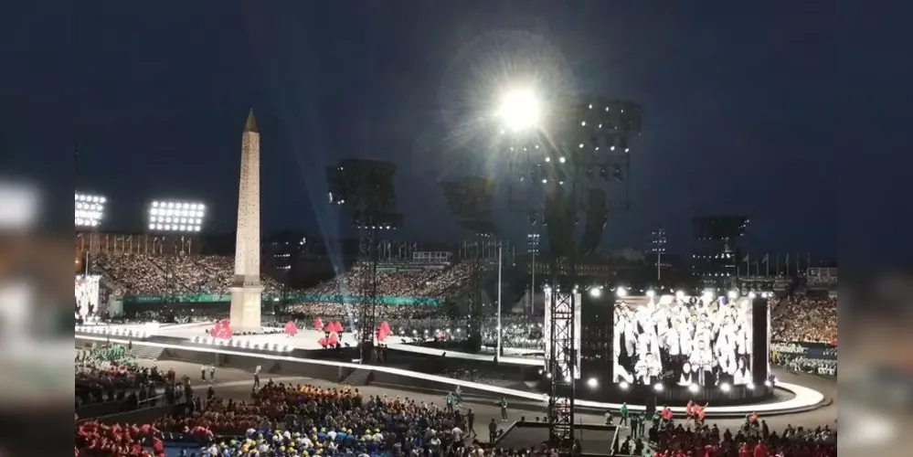 O evento foi realizado pela primeira vez na história fora de um estádio