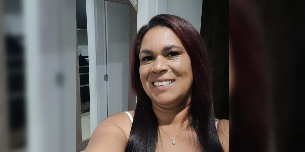 Cristiane estava em frente ao filho quando foi baleada