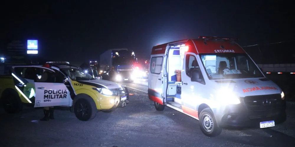 Equipes foram acionadas para irem ao local do acidente