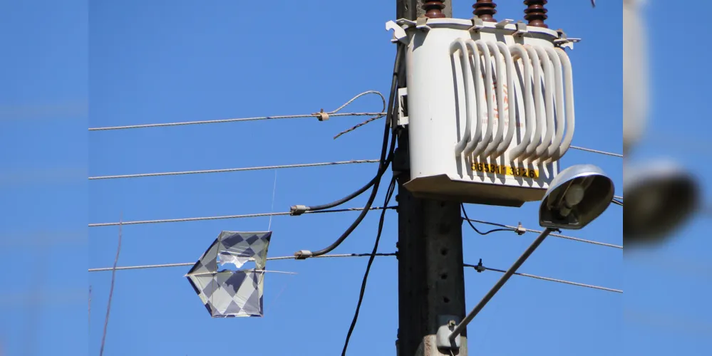 Copel orienta sobre cuidados para garantir a segurança ao soltar pipas