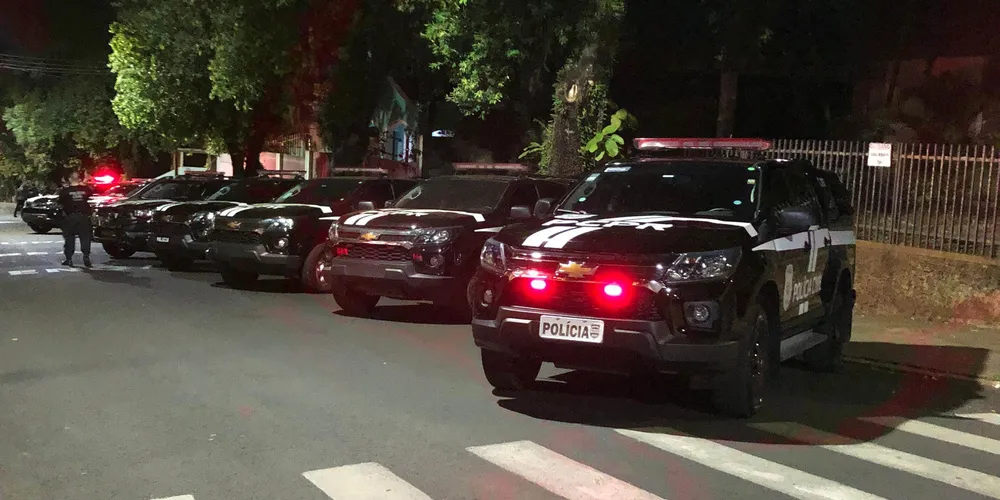 PCPR faz operação com Gaeco-SP contra grupo que agia no Paraná e outros estados