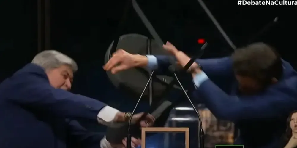 A agressão de Datena aconteceu após Marçal provocar, por diversas vezes, o adversário durante o debate