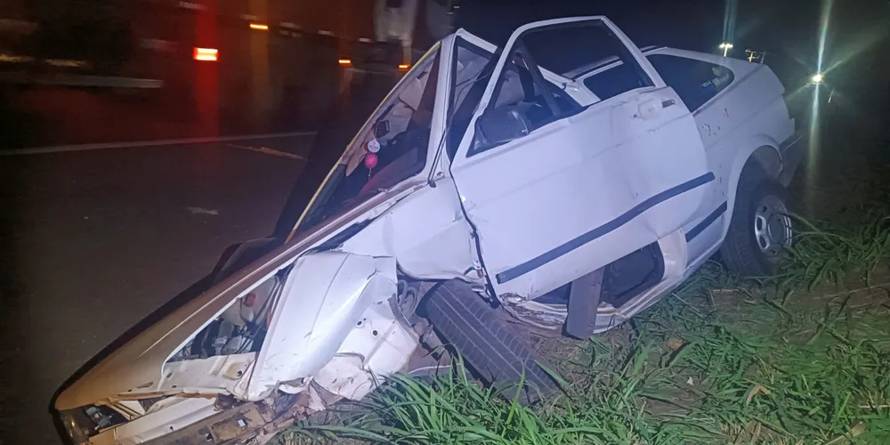 Acidente aconteceu em Sengés, nos Campos Gerais