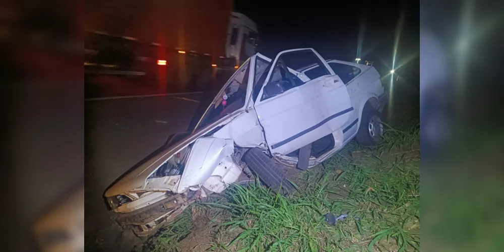 Acidente aconteceu em Sengés, nos Campos Gerais