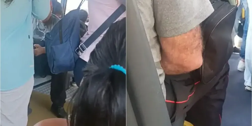 Suspeita de importunação sexual ocorreu nesta terça-feira (20), em Curitiba