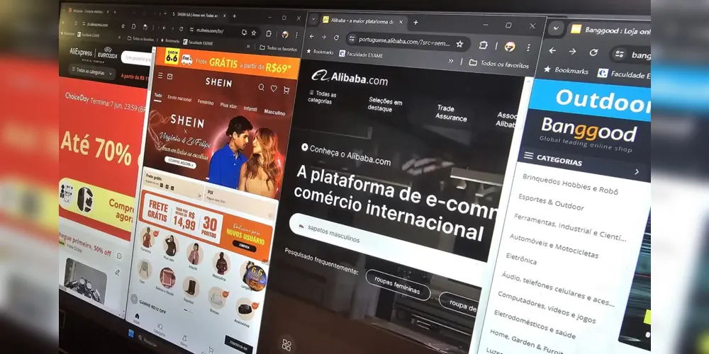 Compras de até US$ 50 pela internet começam a pagar 20% de tarifa