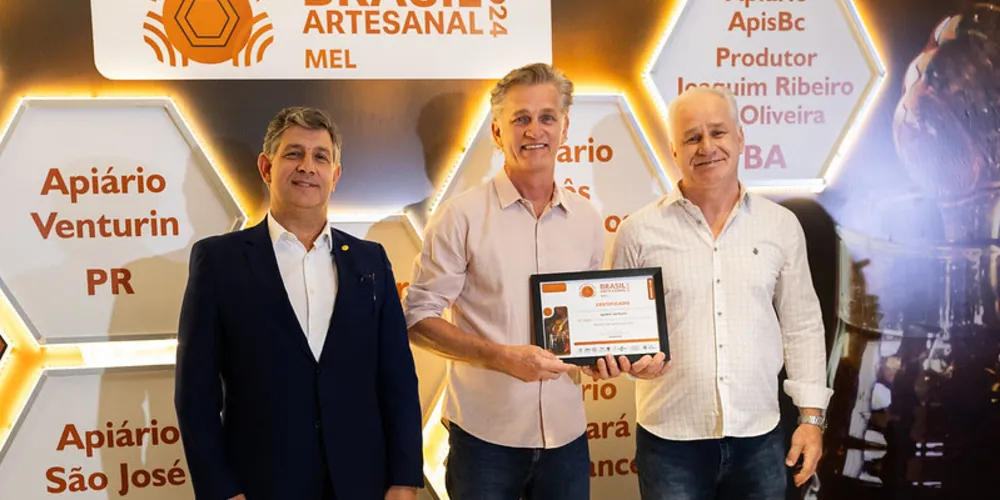 O concurso contemplou 10 produtos em duas categorias – mel claro e mel escuro, dentre um total de 297 inscritos de todo o País