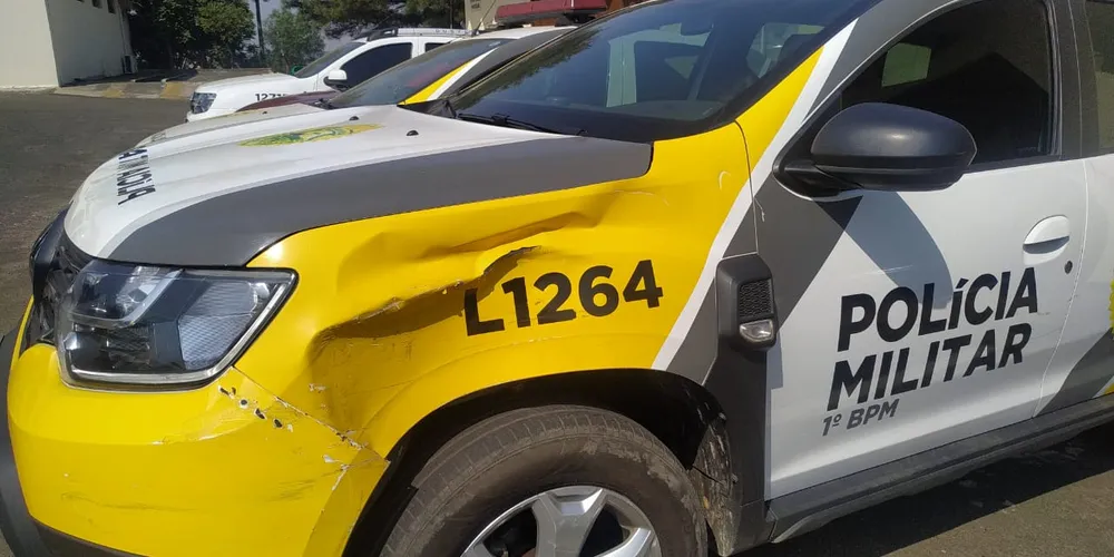 Suspeito foi encaminhado para a Delegacia de Polícia