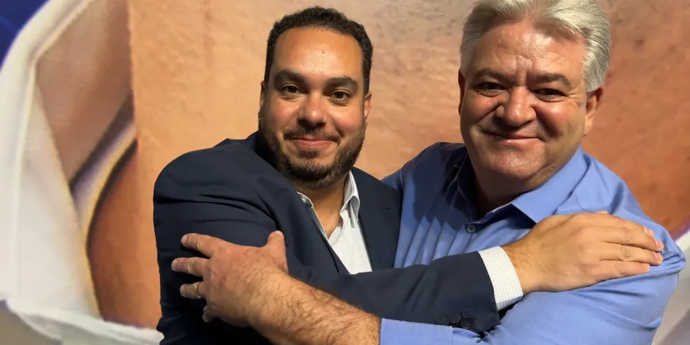 Paulo Martins e Sebastião Mainardes apareceram juntos nas redes sociais