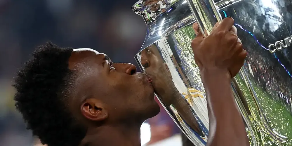 Vinícius jogou 10 partidas na competição pelo campeão Real Madrid