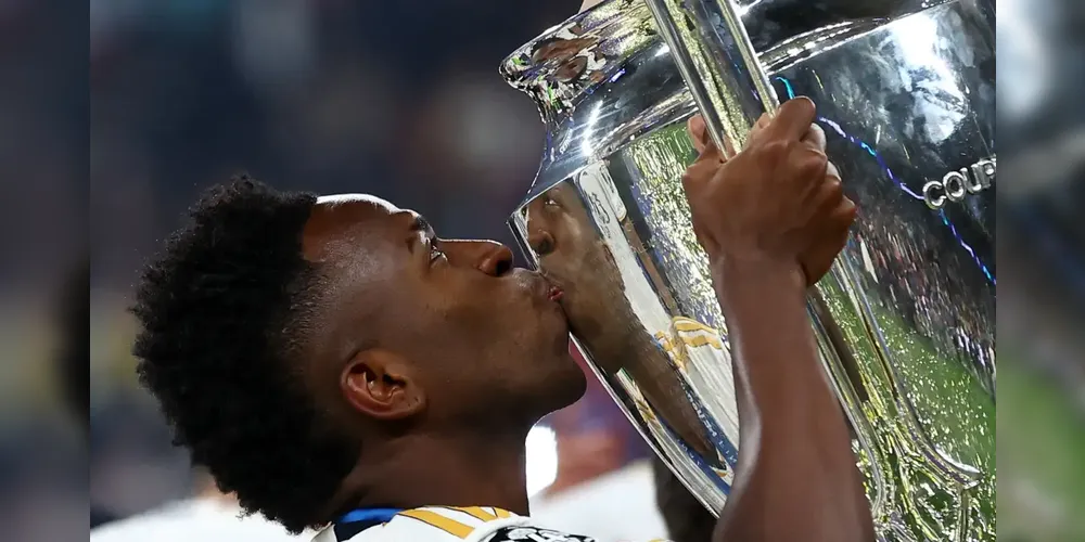 Vinícius jogou 10 partidas na competição pelo campeão Real Madrid